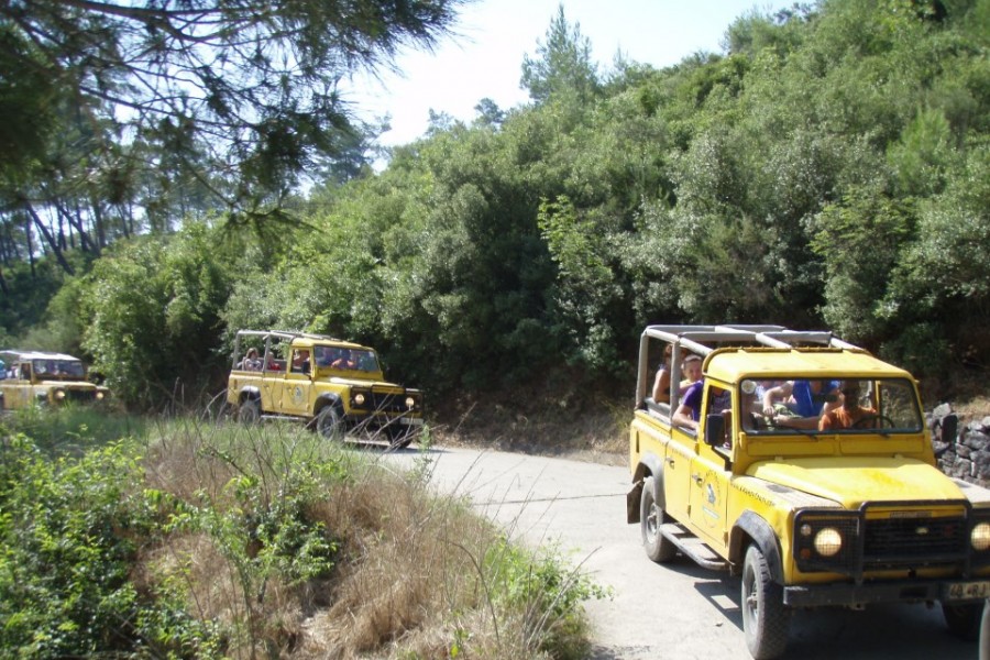 Activiteiten jeep safari Dalyan hotel
